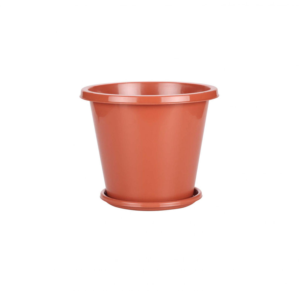 Горшок цветочный "Эконом" 3,0 л с поддоном арт.А (М7255), (М6602)