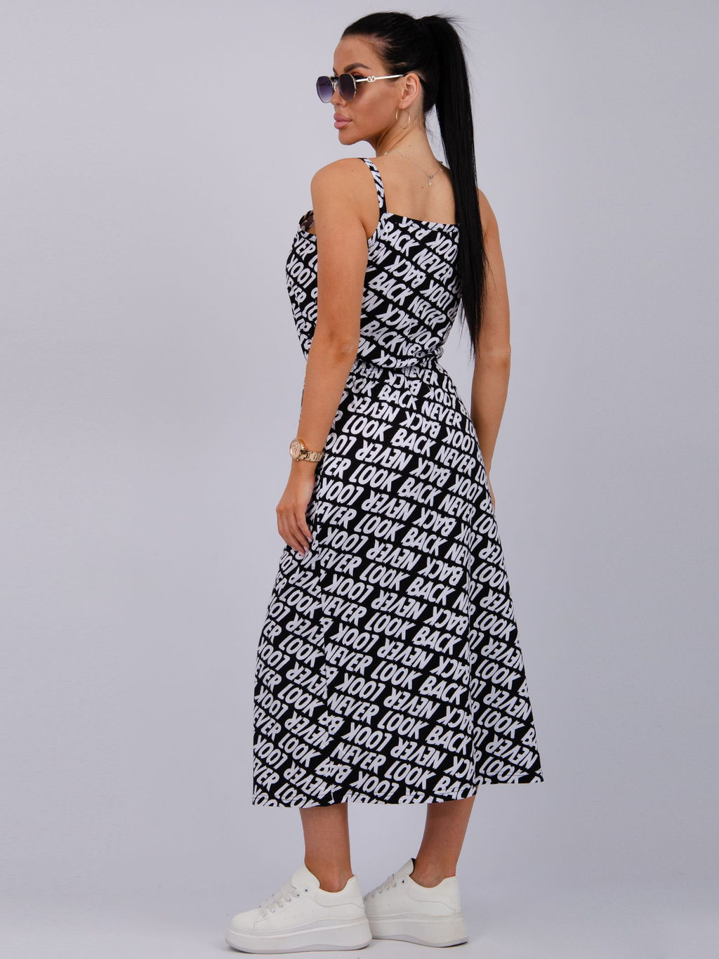 Сарафан Прайм 3 буквы, трикотаж - Малина фото 7