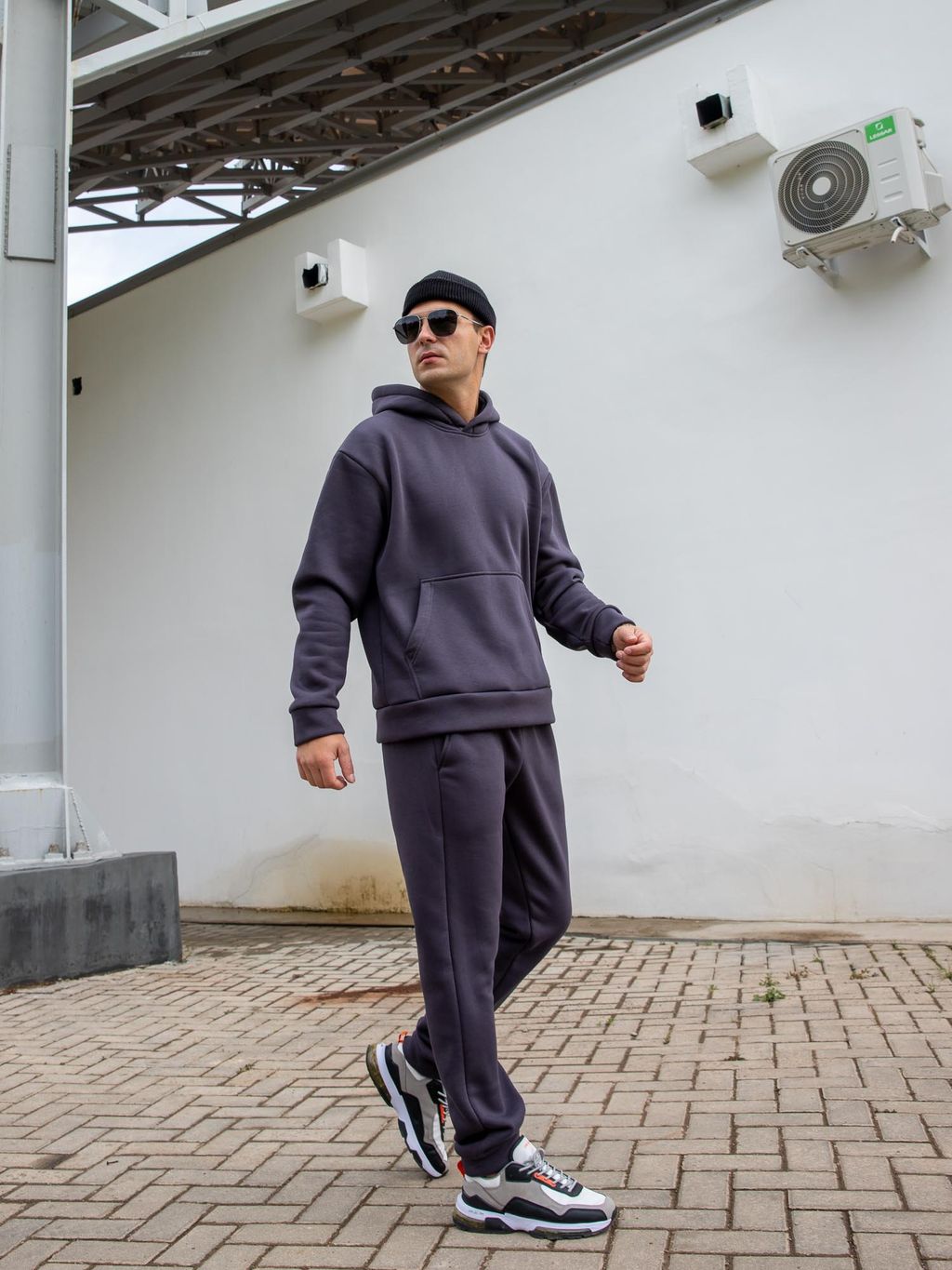 Мужской Мужской спортивный костюм БТ010, темный-графит от Спортсоло - Sportsolo фото 5