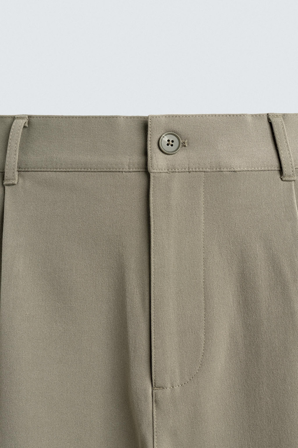 PANTAL?N STRAIGHT FIT CONFORT / Khaki claro - Zara фото 9