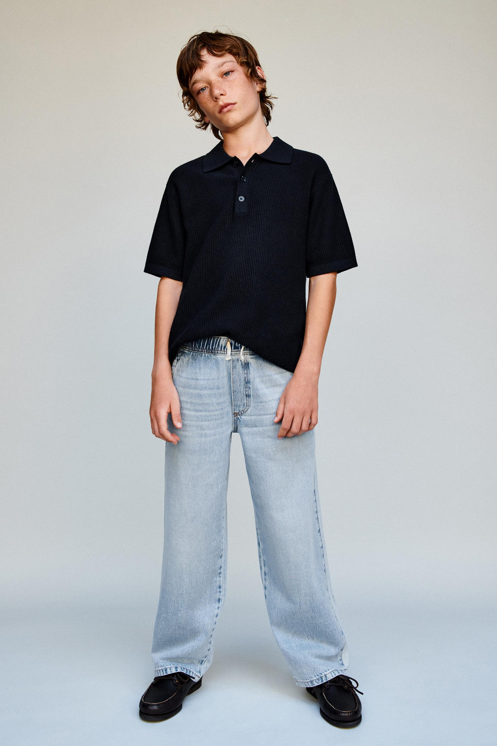 WIDE-LEG JEANS - Zara фото 5
