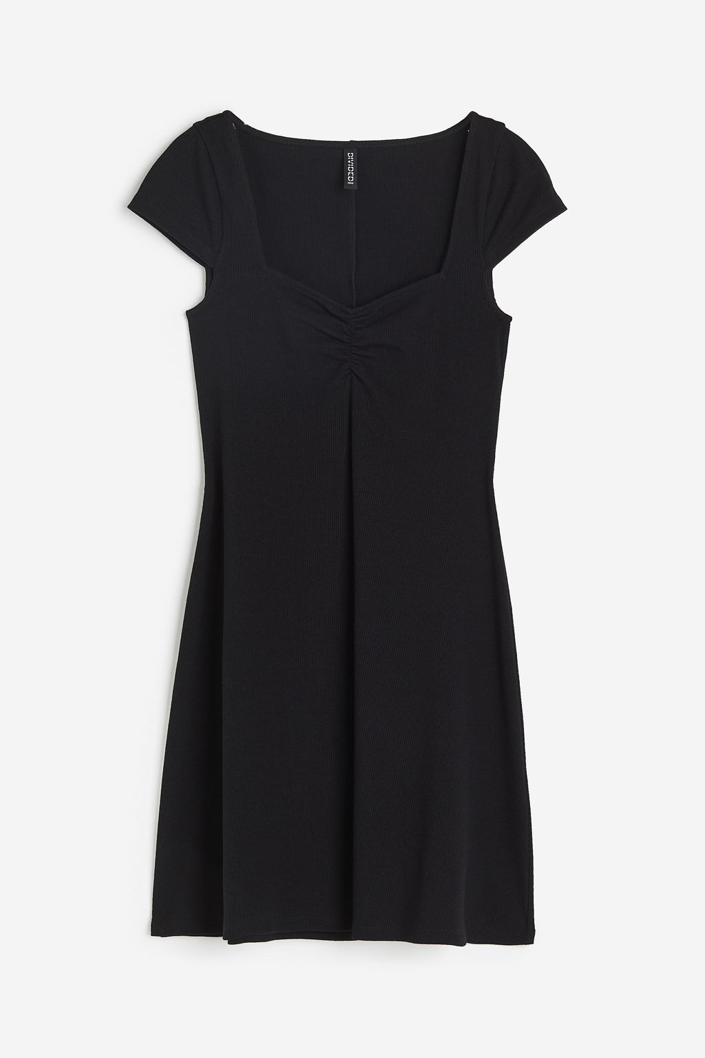Vestido de punto con mangas japonesas - H&m фото 3