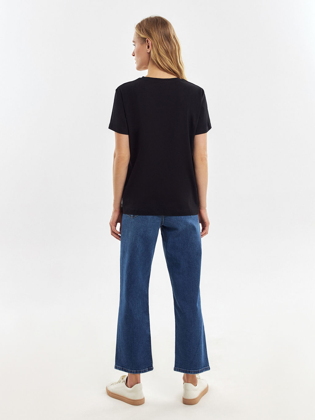 Футболка из мерсеризированного хлопка POMPA