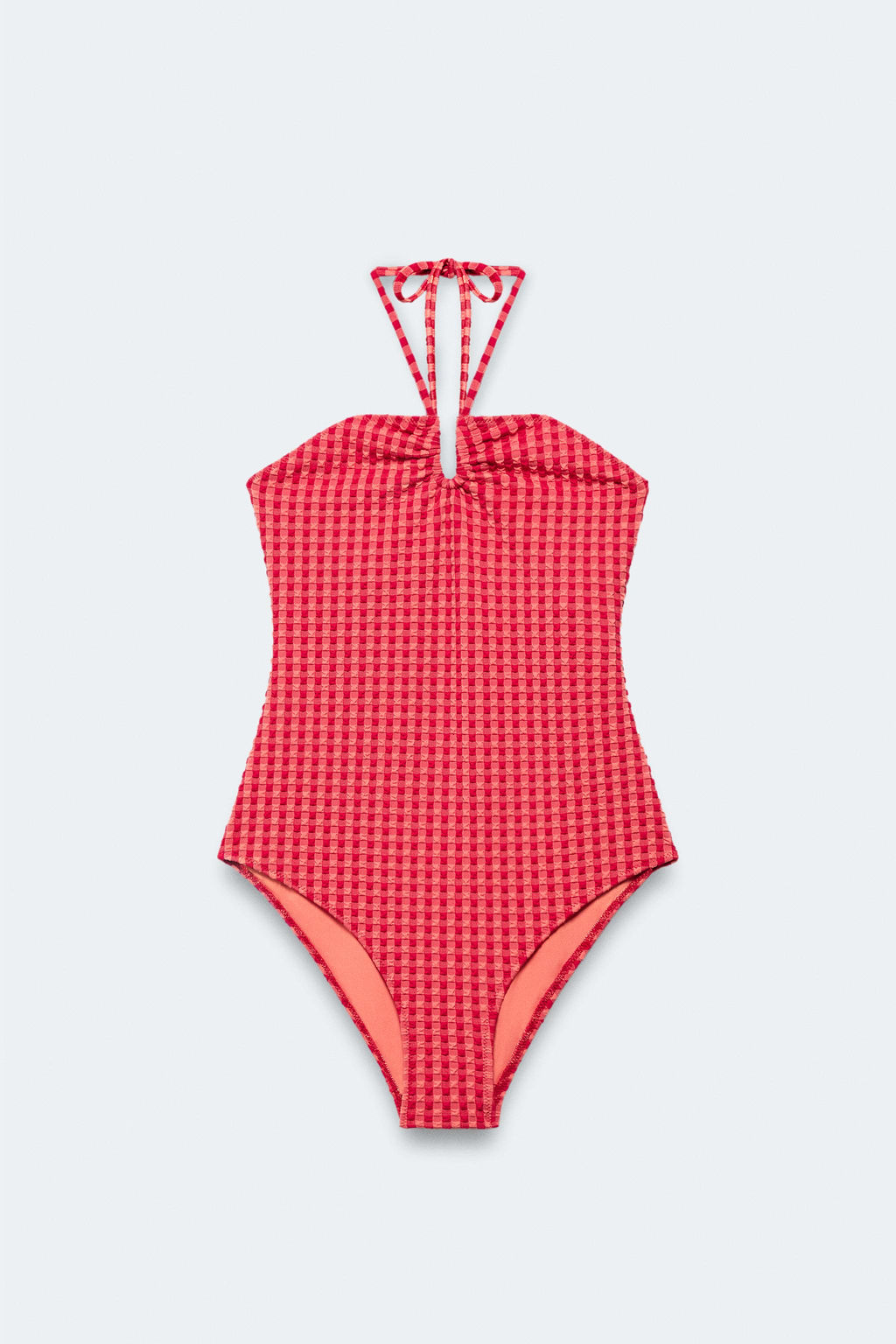 BA?ADOR HALTER VICHY LIMITED EDITION / BURGANDY MARS - Zara фото 6