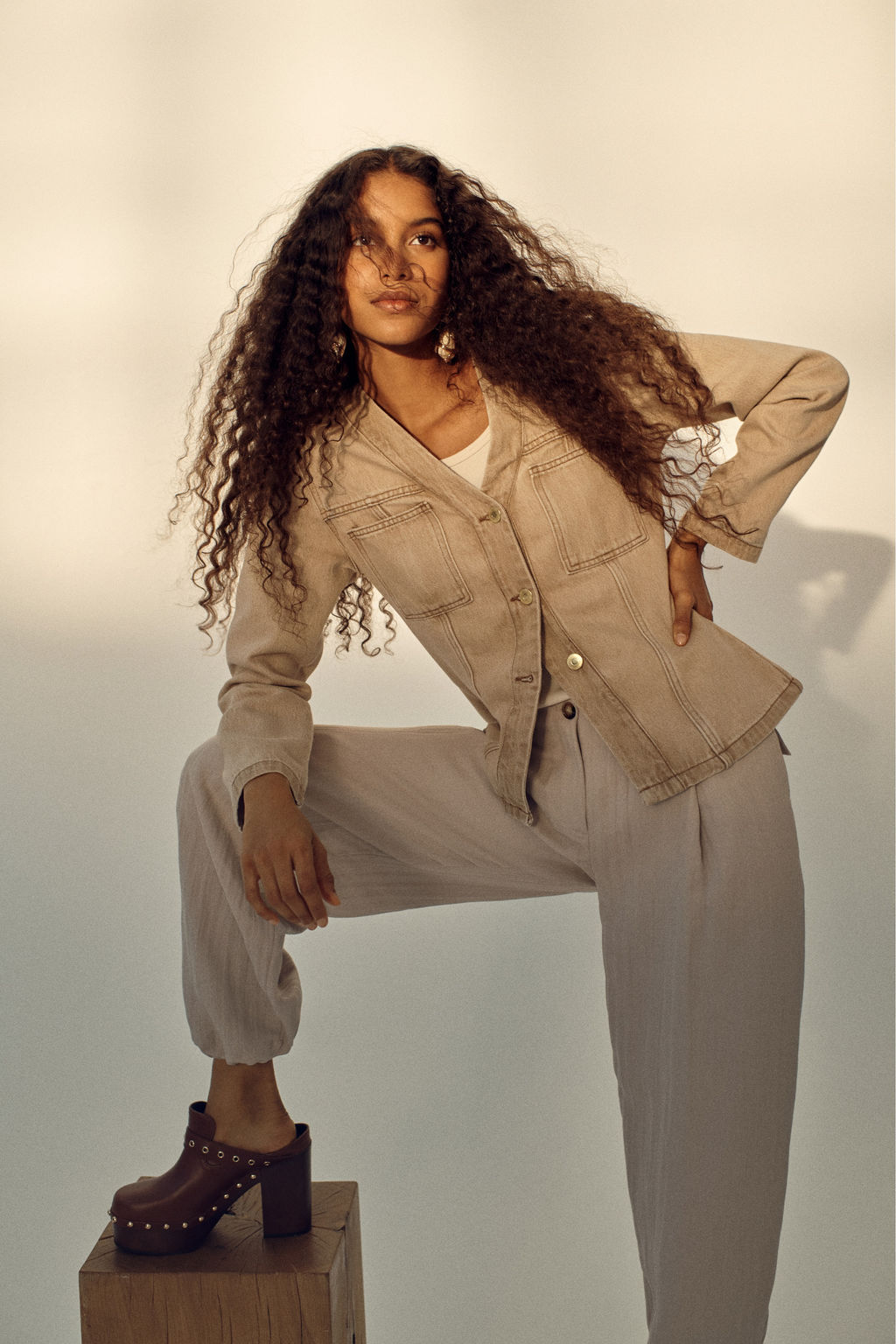 Chaqueta denim entallada - H&m фото 5