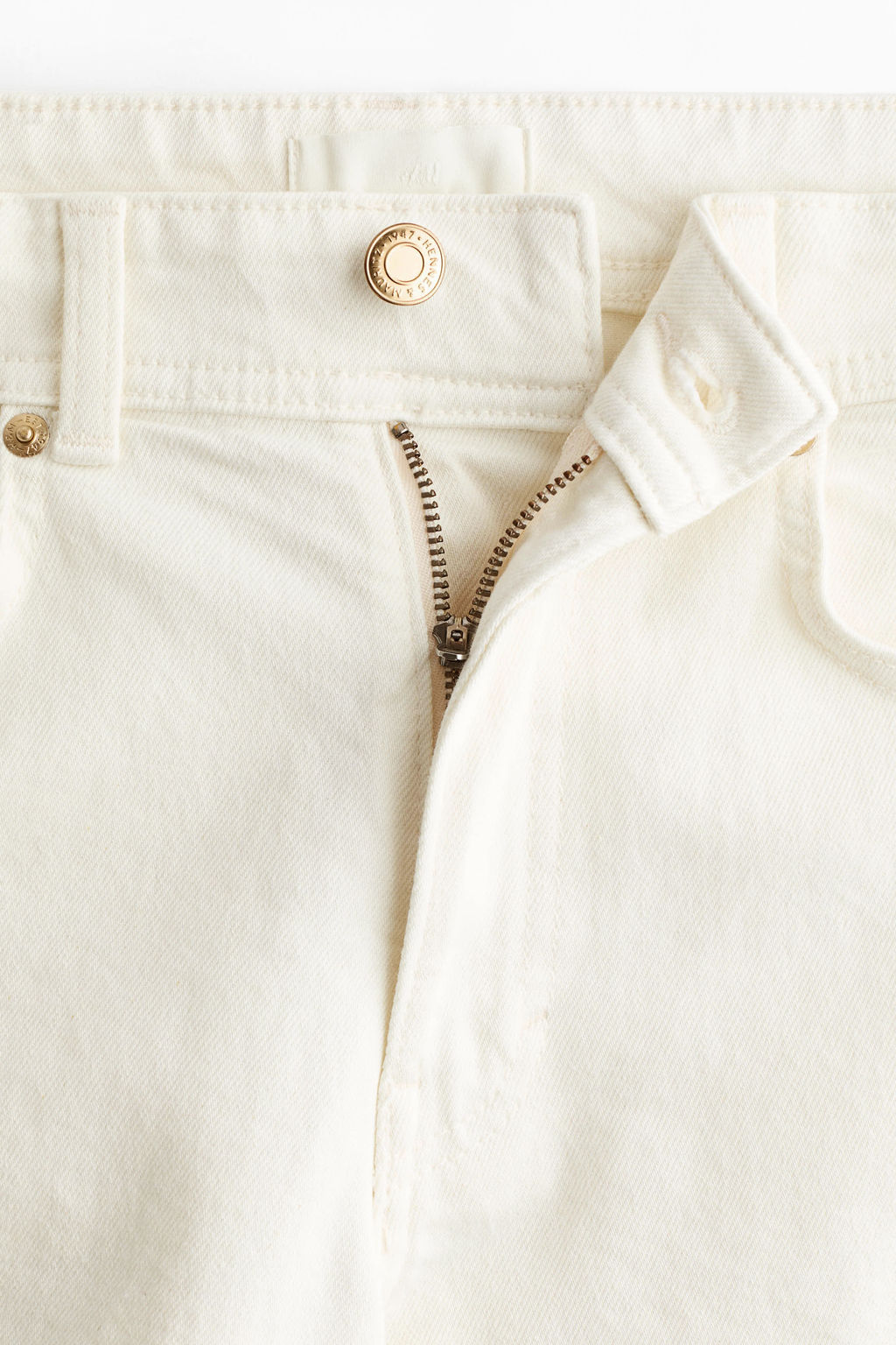 Wide High Waist Ankle Jeans - H&m фото 13