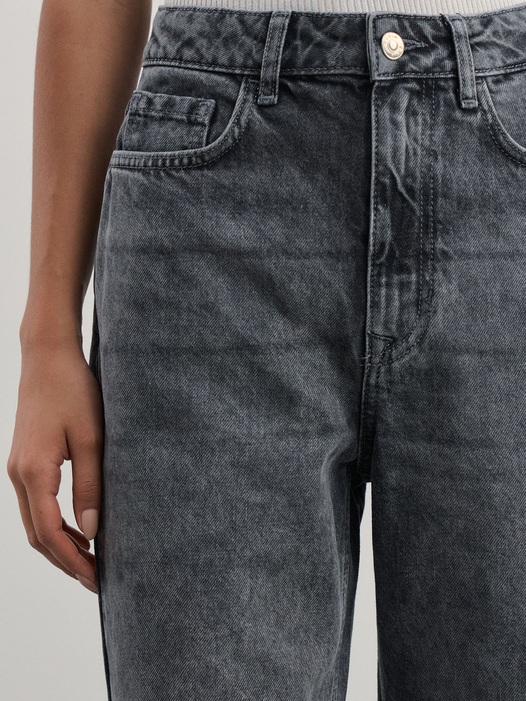 Джинсы straight с высокой посадкой / Zarina  фото 5