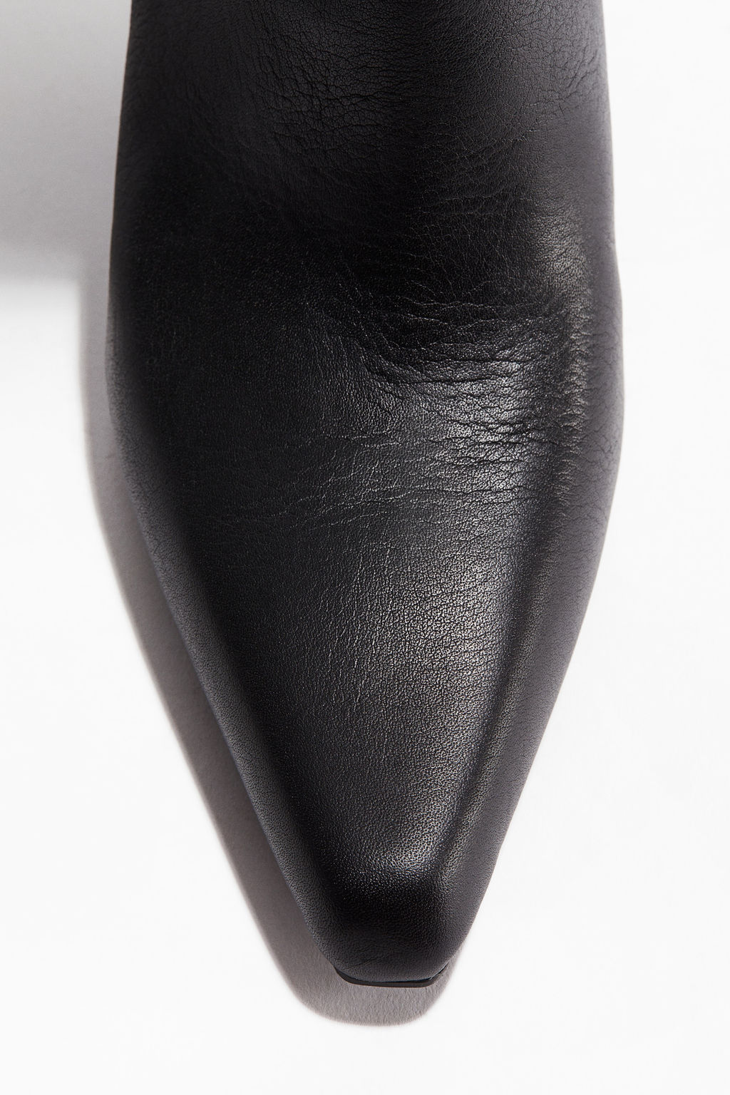 Botas de piel a la rodilla - H&m фото 3
