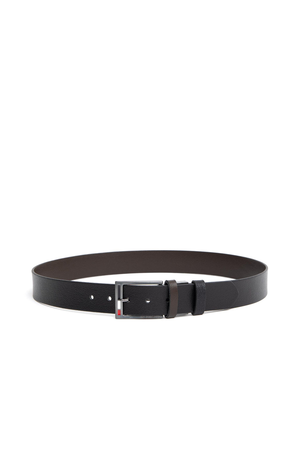 Мужской пояс U.S. Polo Assn черный фото 3