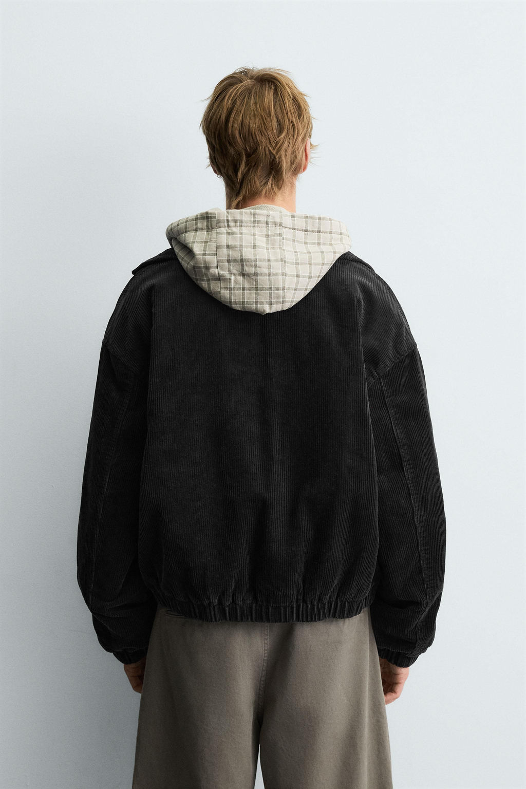 RELAXED FIT CORDUROY JACKET - Zara фото 3
