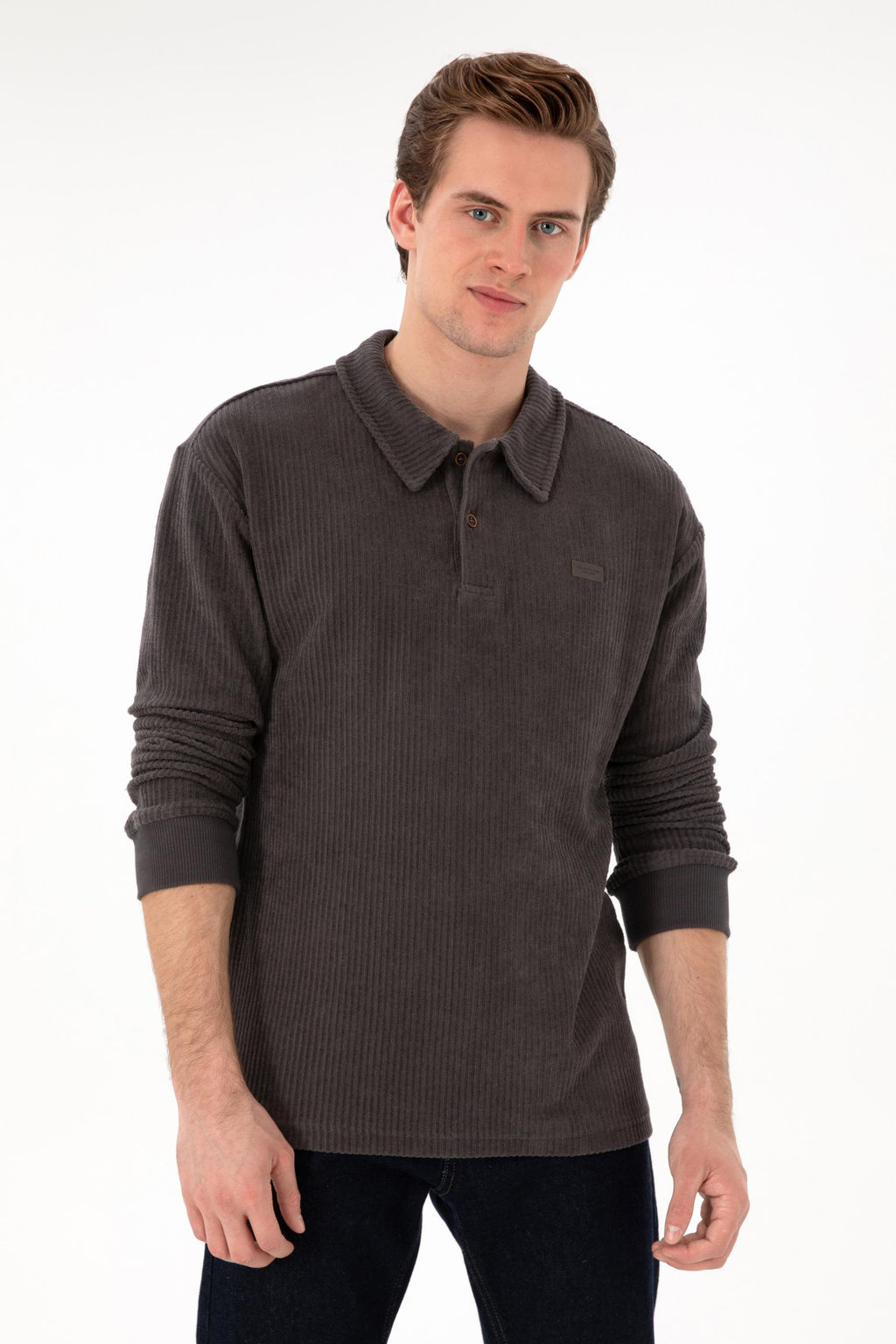 Мужская антрасит толстовка сюрприза в корзине