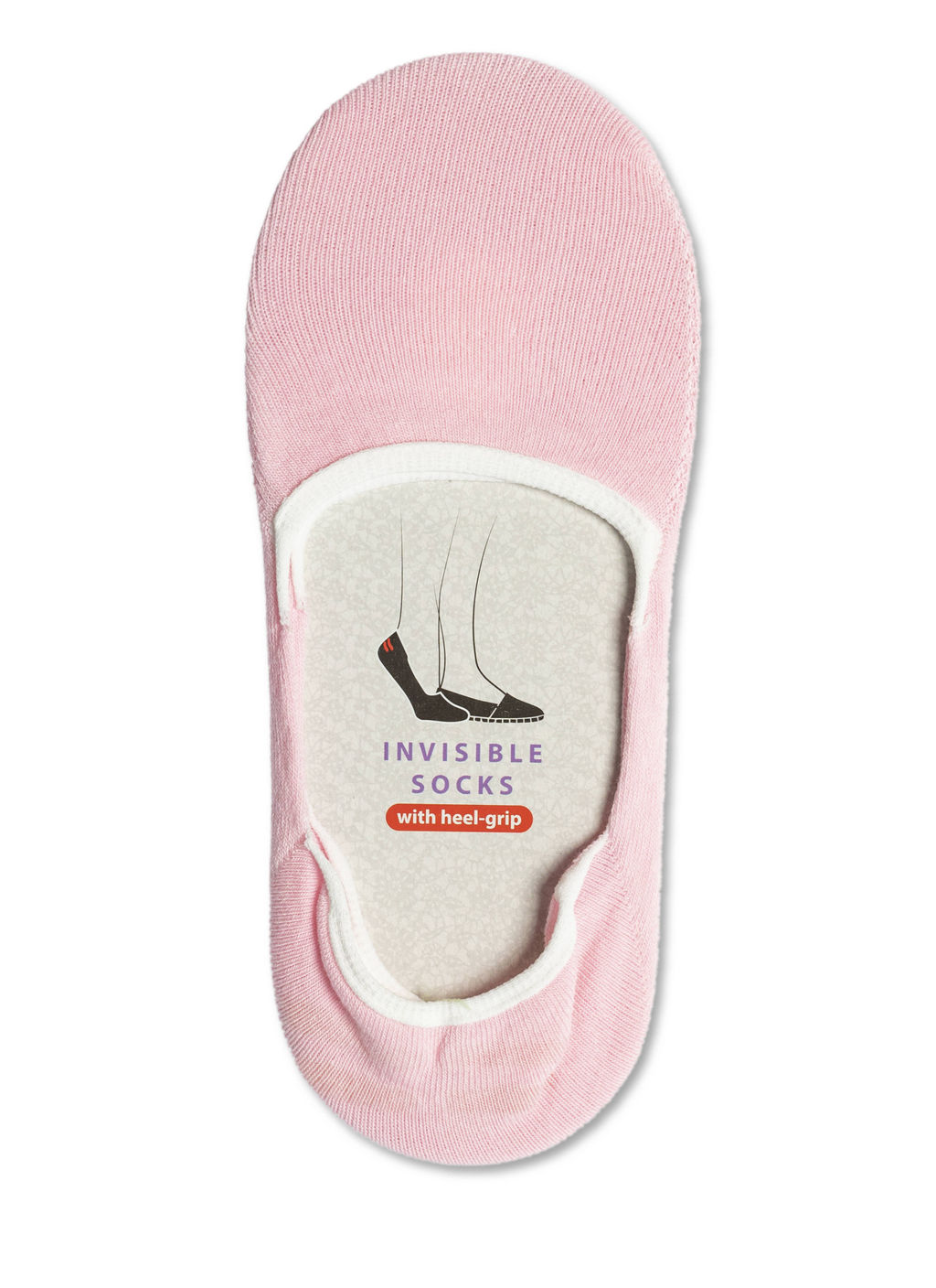 Цена за 2 пары. Последники Брестские НОСКИ ЖЕНСКИЕ ACTIVE 1319 (подследники с антискользящим покрытием на пятке) - Conte elegant фото 2