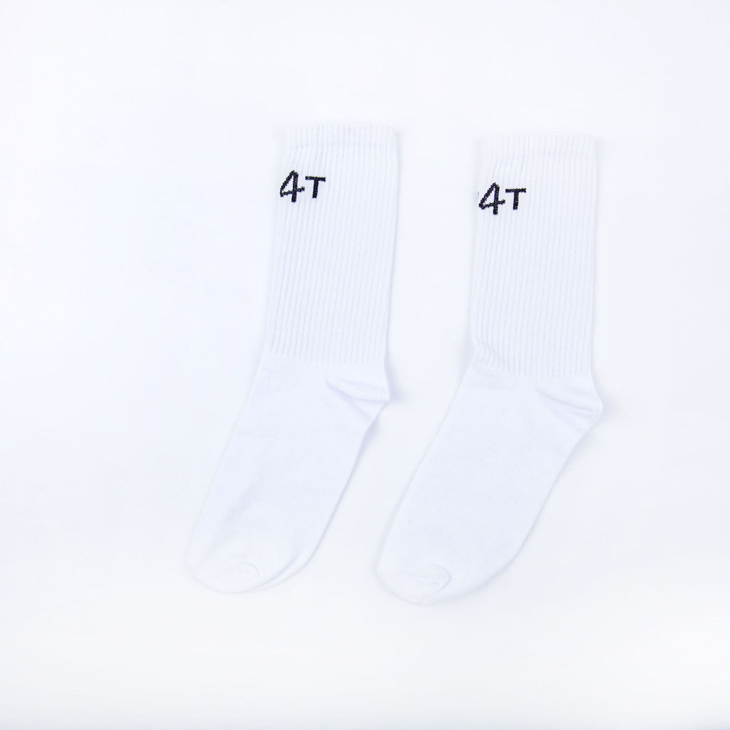 Комплект носков "Белые/Черные"