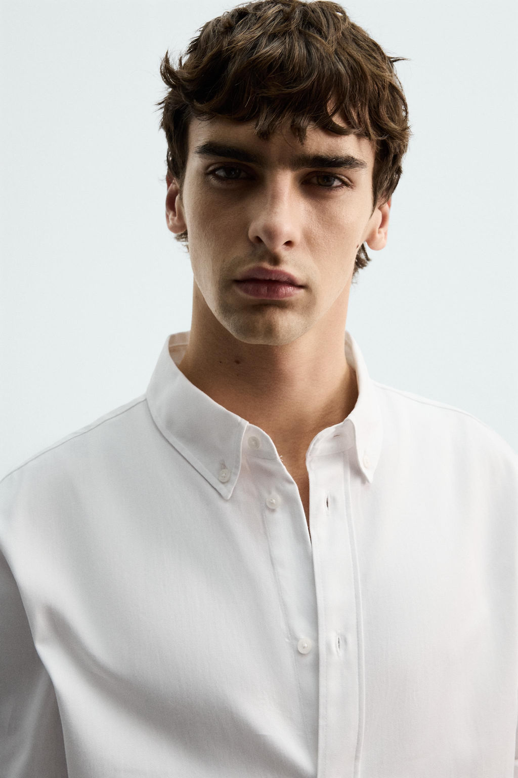 REGULAR FIT TEXTURED SHIRT - Zara фото 6