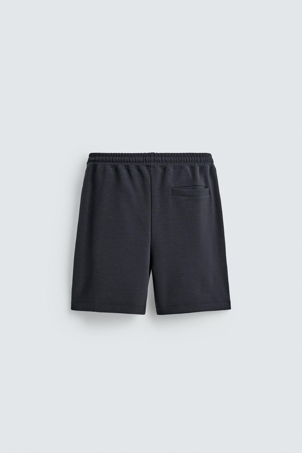BERMUDA JOGGER RELAXED FIT INTERLOCK / Azul profundo - Zara фото 7