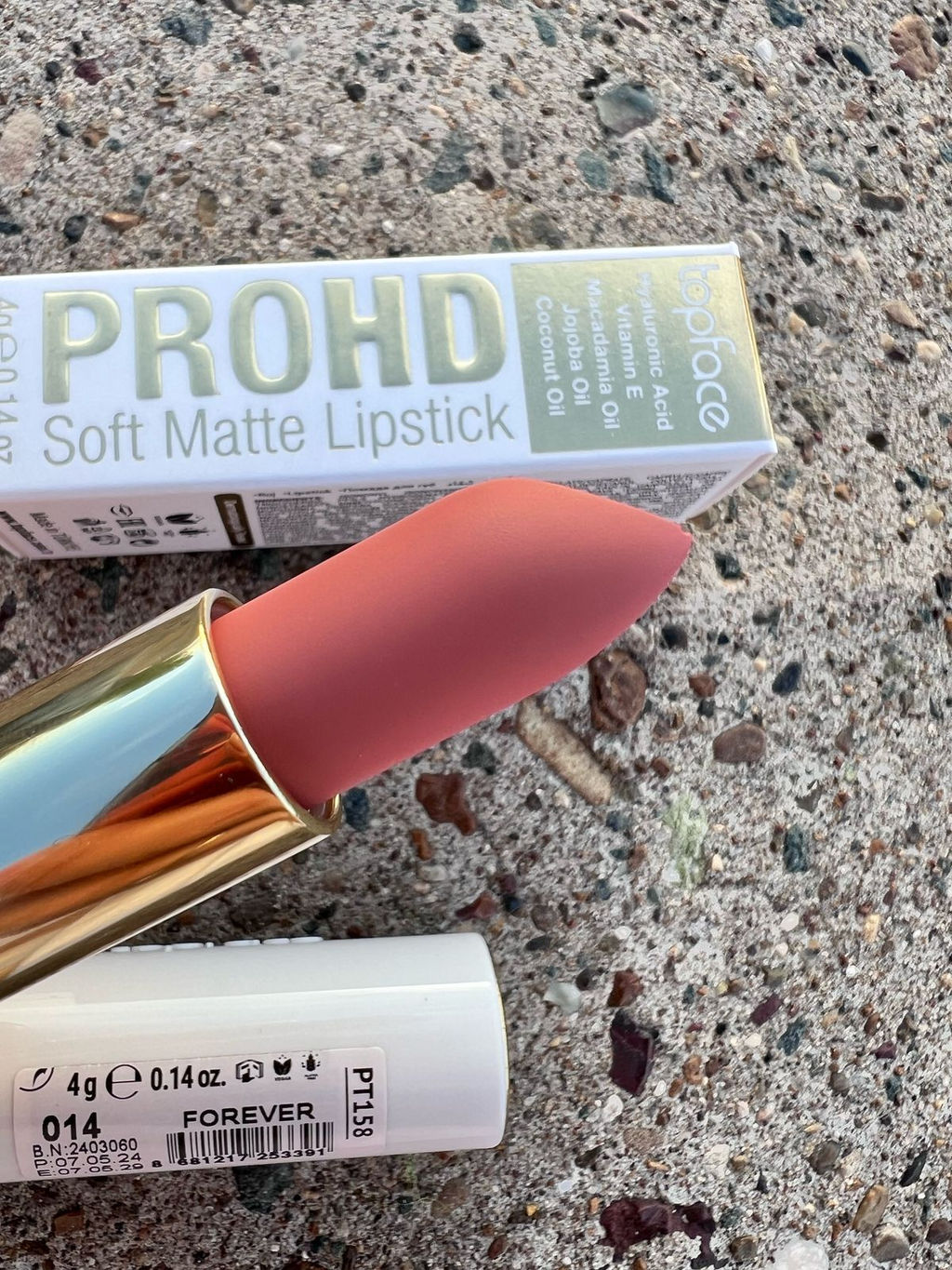 Topface Губная помада PRO HD Soft Matte Lipstick тон 014 PT158