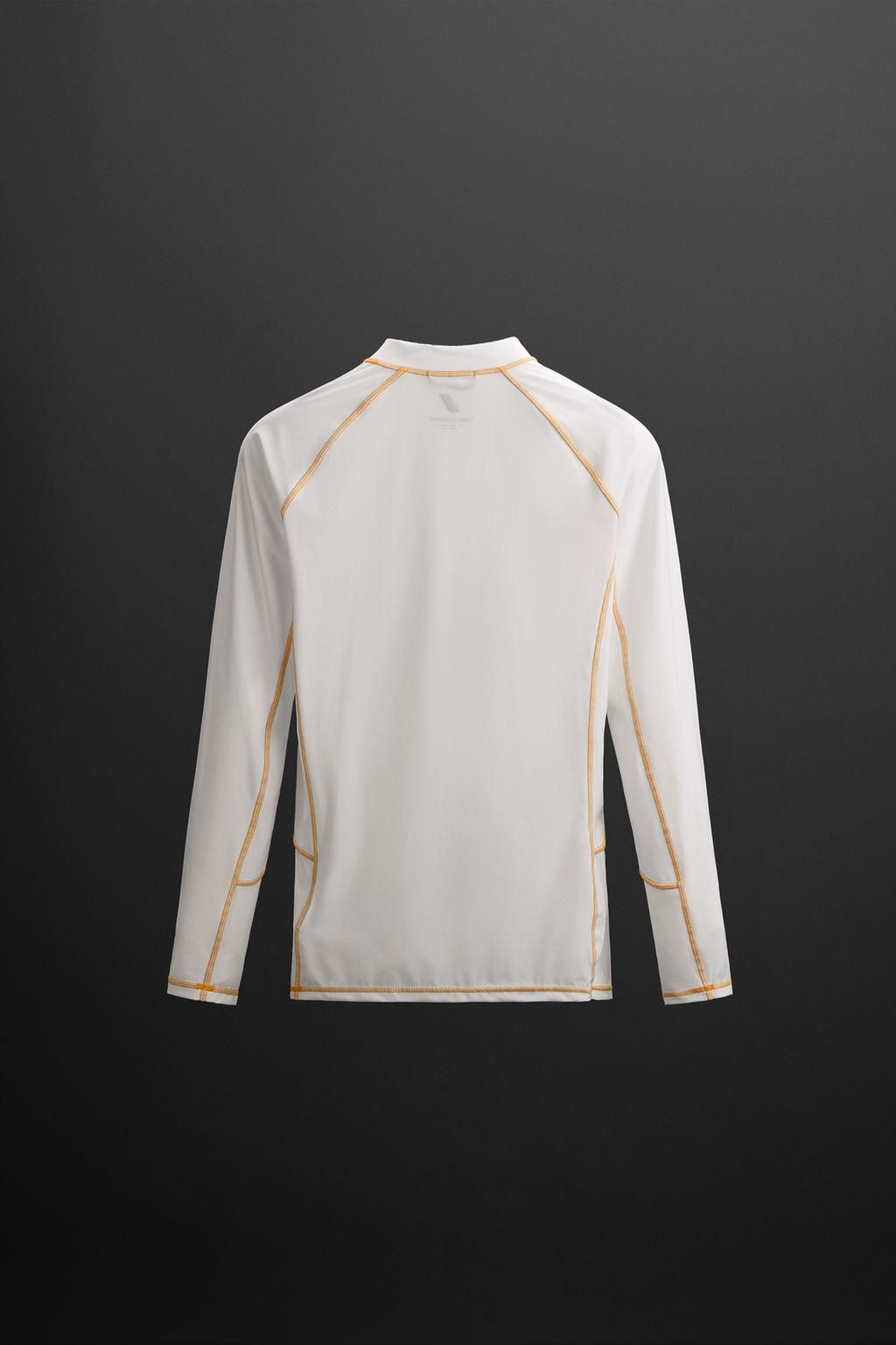 UPF40+ LONG SLEEVE SURF T-SHIRT - Zara фото 2