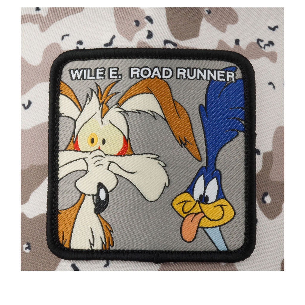 Бейсболка CAPSLAB арт. CL/LOO10/1/CT/BBC Looney Tunes Wile E. Coyote and Road Runner (бежевый / камуфляж)  фото 3
