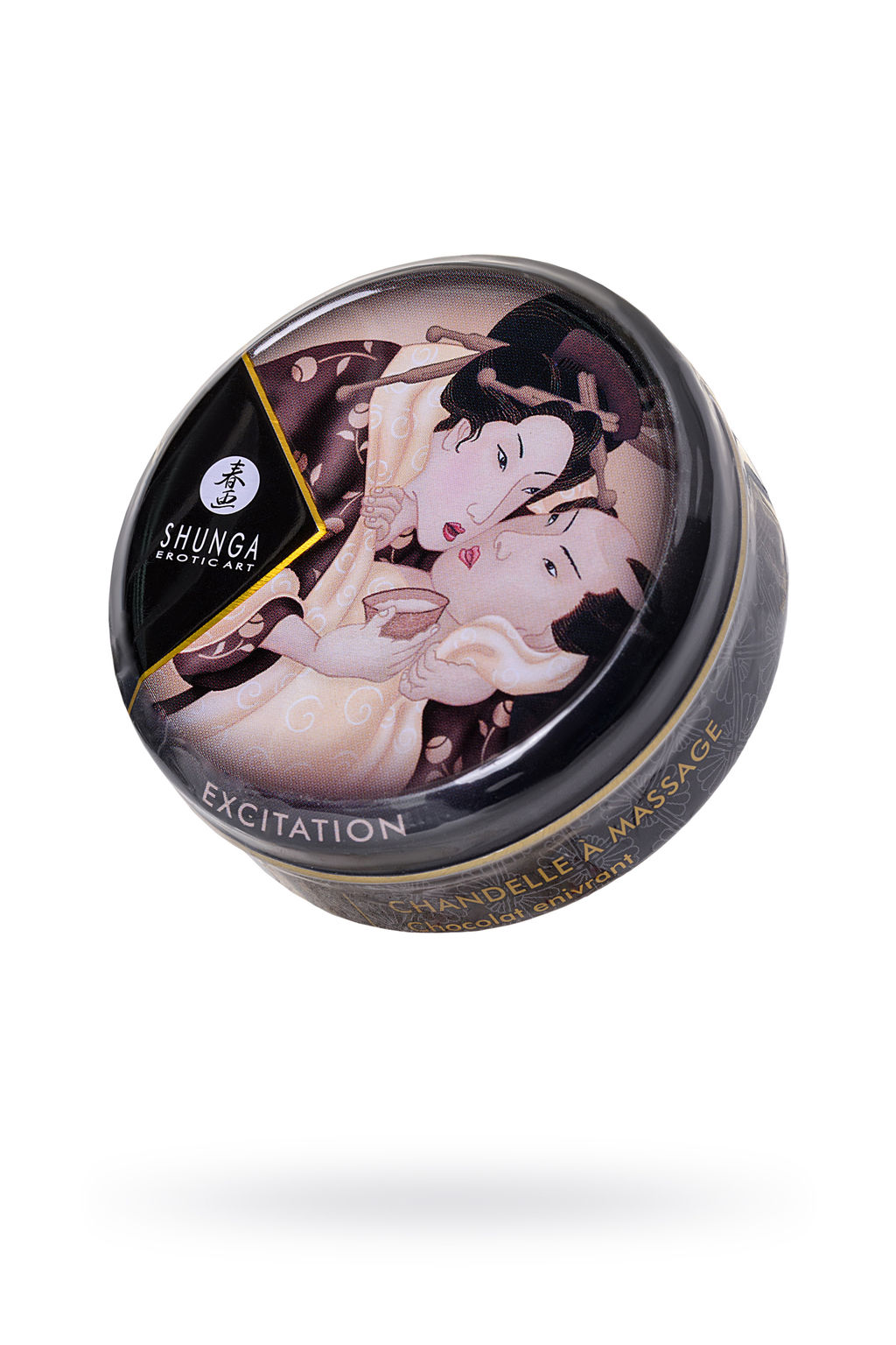 Массажное аромамасло в виде свечи Shunga Возбуждение.Пьянящий шоколад (Excitation.Chocolate), 30мл