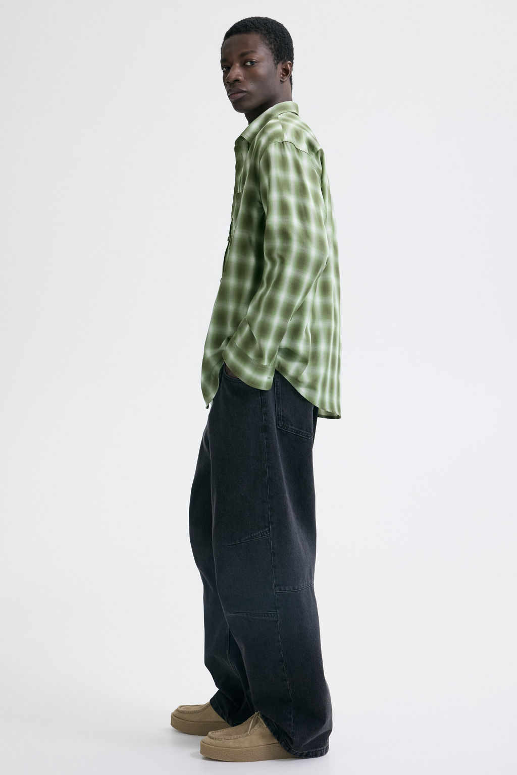Camisa Relaxed Fit - H&m фото 4