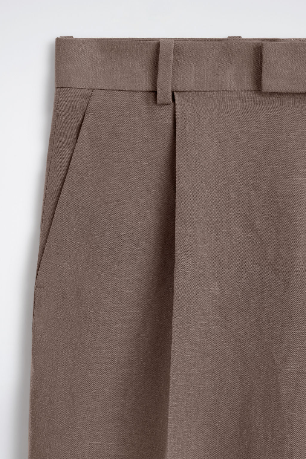 PANTAL?N RELAXED FIT WIDE LEG EN MEZCLA DE LINO - H&m фото 3
