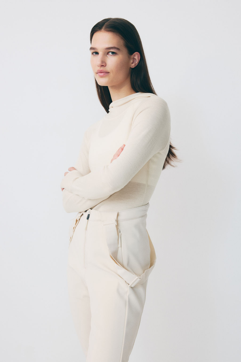 Top de deporte de lana con capucha - H&m фото 2