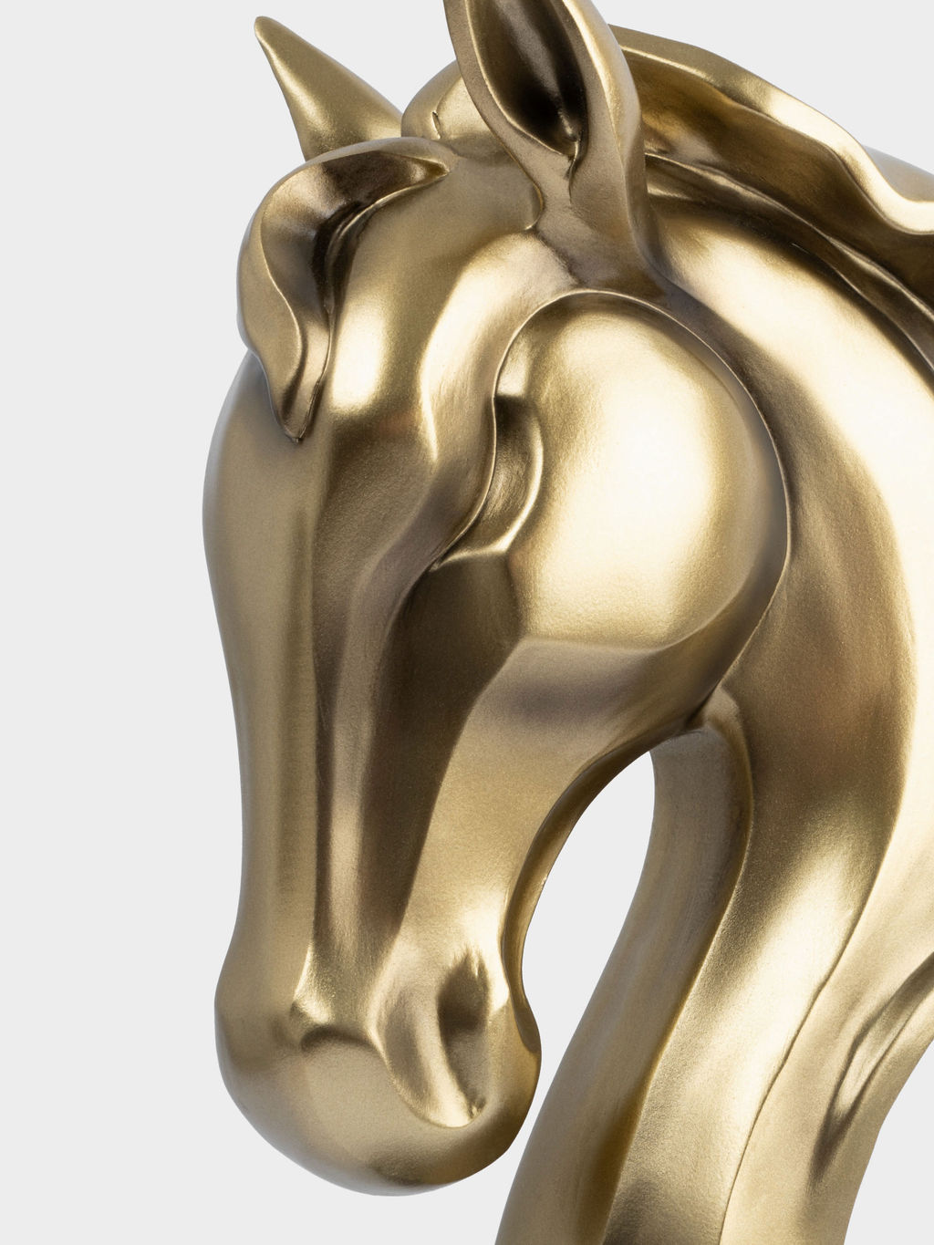 Статуэтка, 35 см, полирезин, бронзовая, Голова коня, Horse - Anna lafarg фото 5