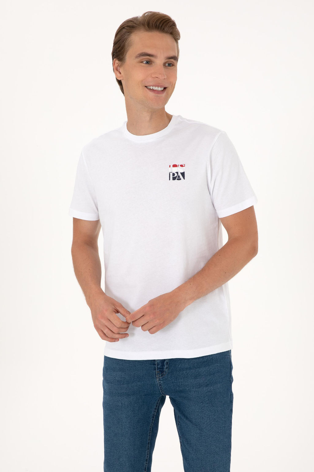 Erkek Beyaz Ti__rt - U.s. polo assn фото 3