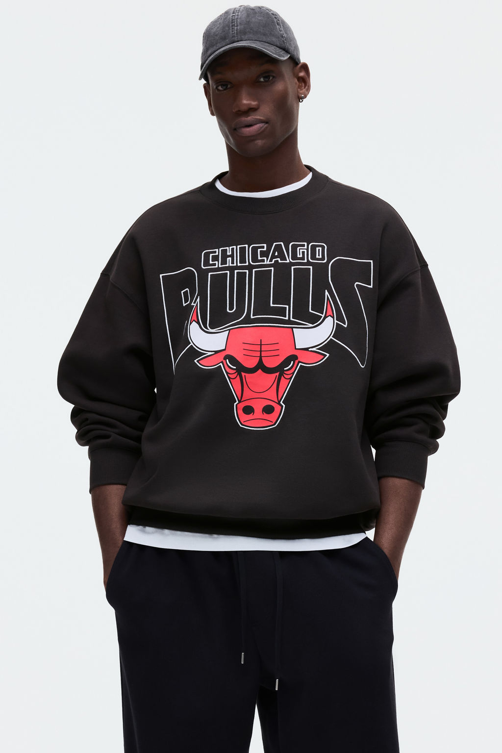 Sudadera con estampado Oversized Fit - H&m фото 5