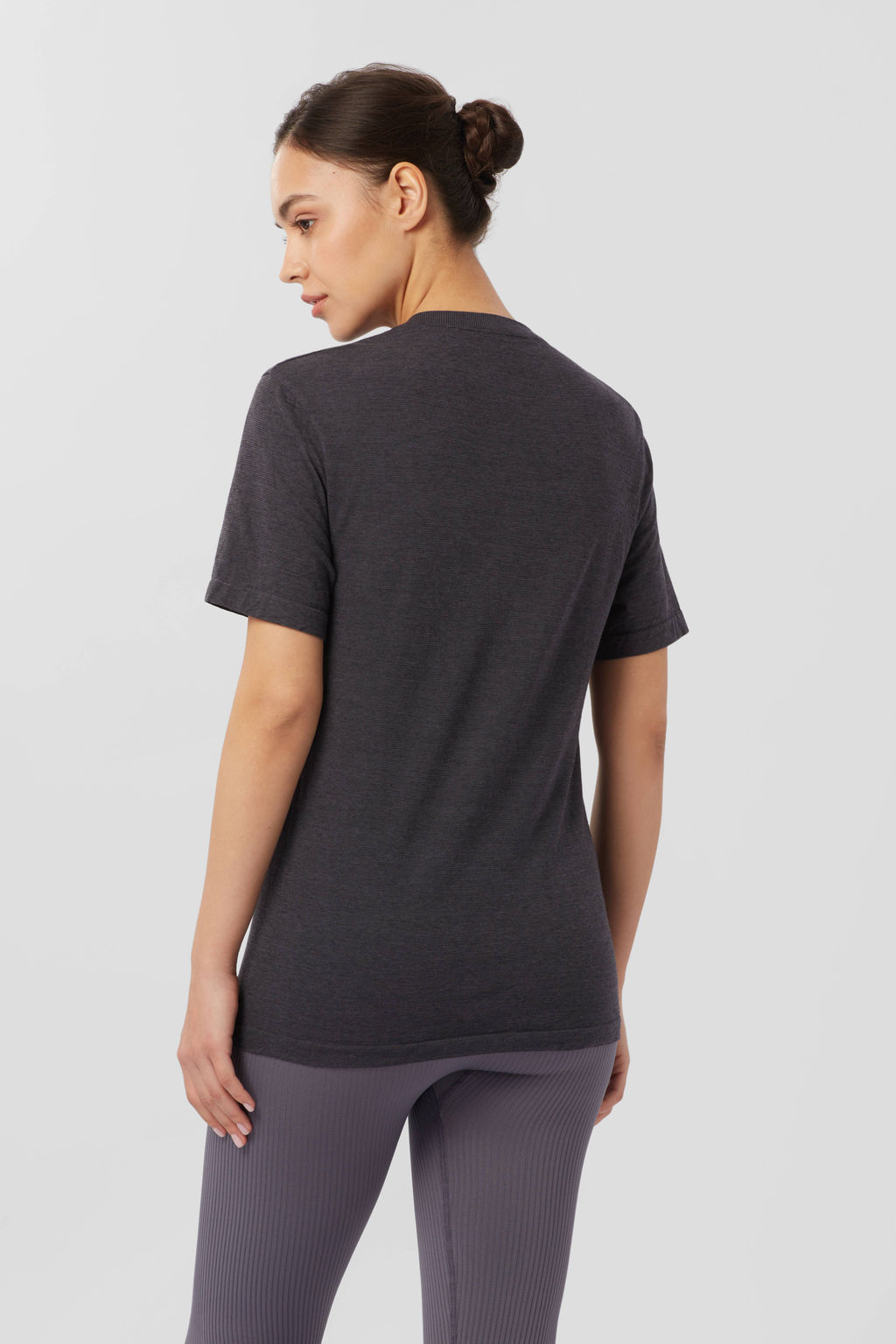TEKSA Футболка женская WSS 001 black-grey