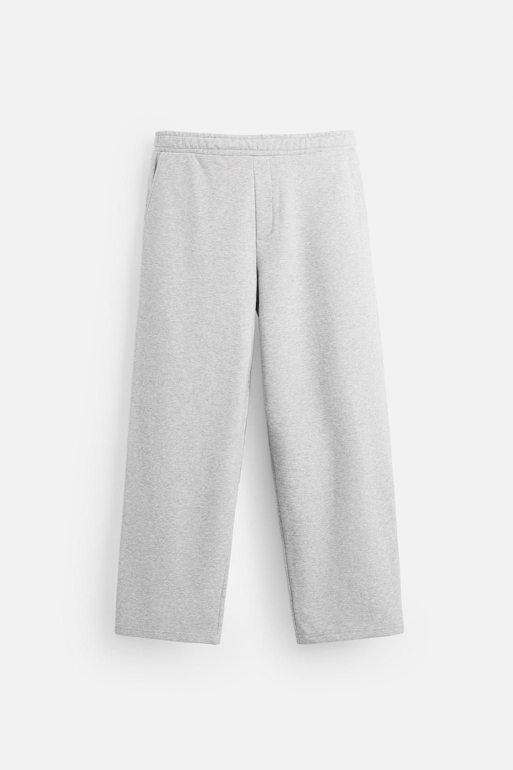 WIDE-LEG JOGGER TROUSERS - Zara фото 35