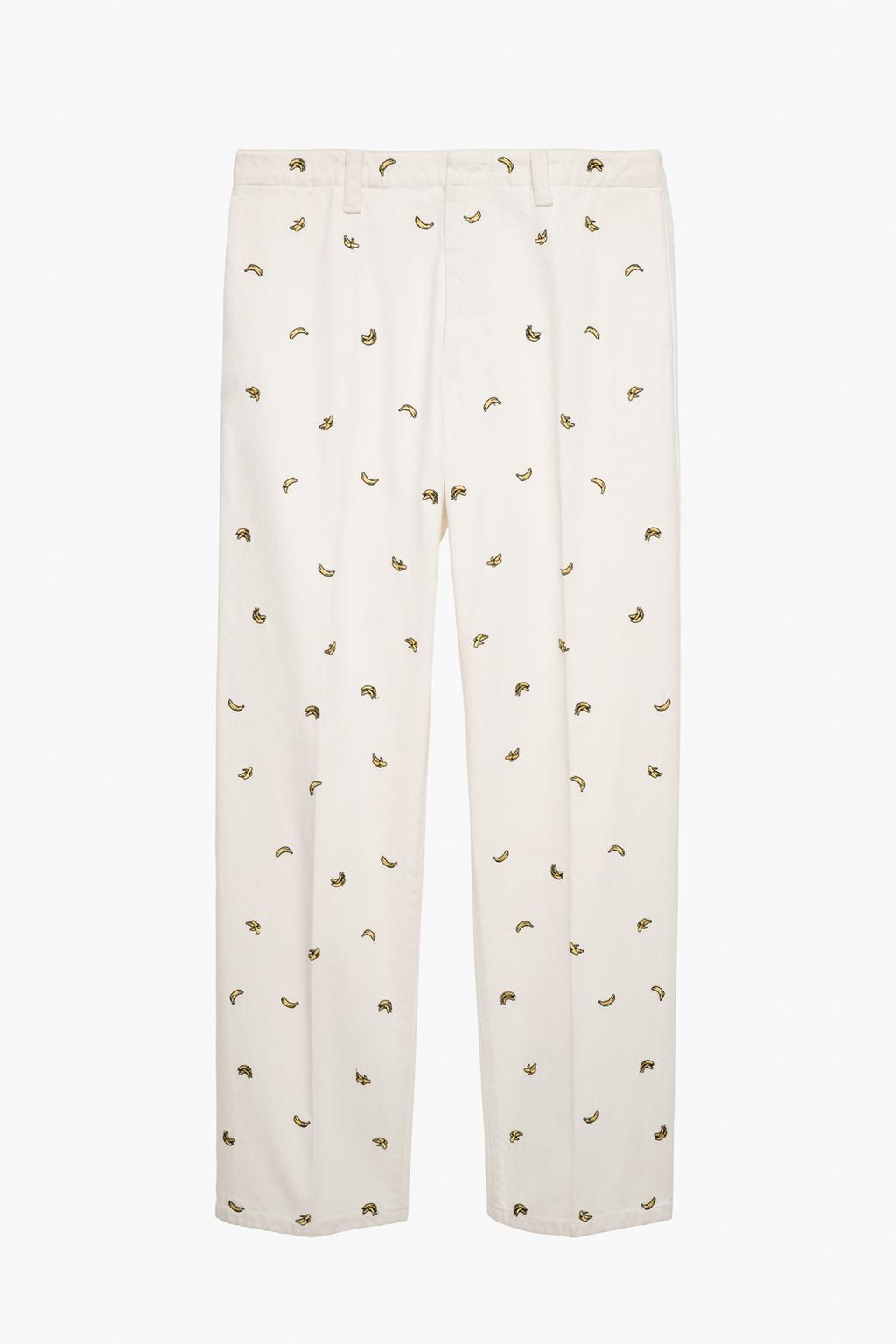 BANANA EMBROIDERED JEANS X STEFANO PILATI - Zara фото 2