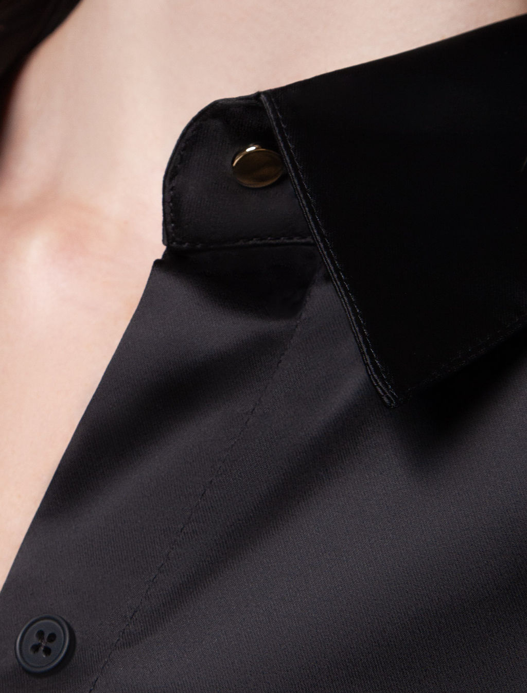 VILATTE / Блузка из струящегося сатина  фото 2