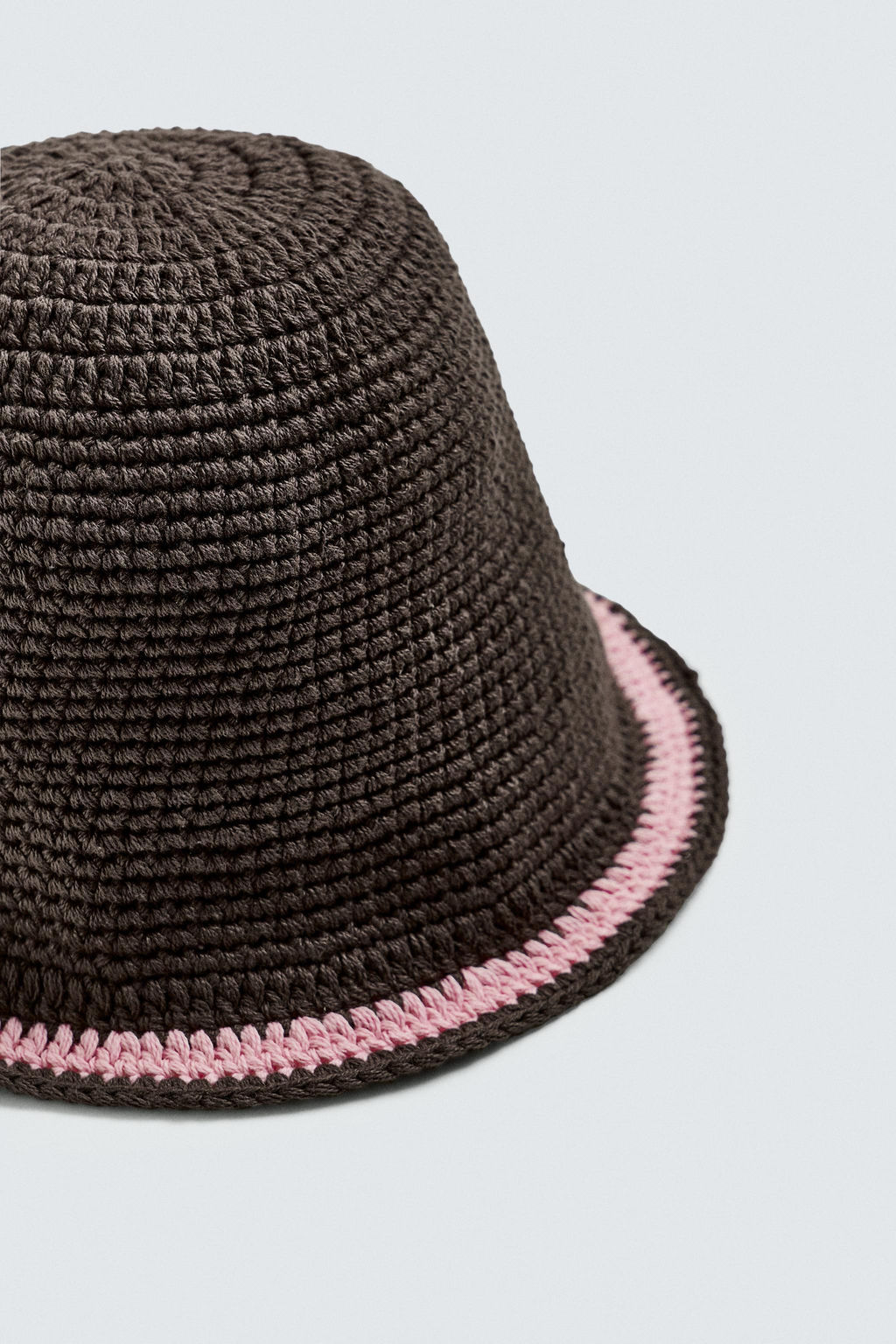 CROCHET BAND BUCKET HAT - Zara фото 4