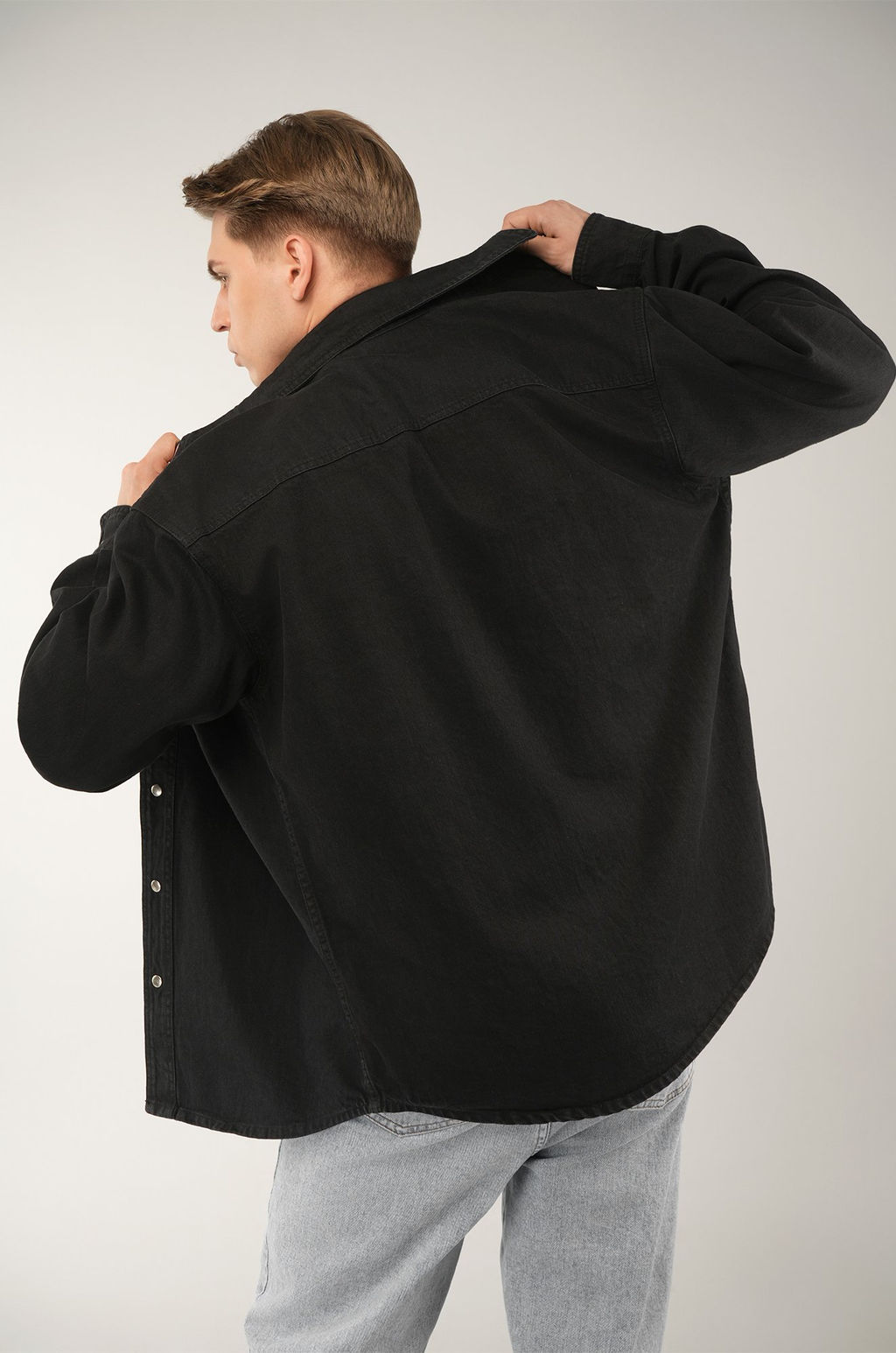 Мужская джинсовая рубашка Happyfox - Happy fox фото 6