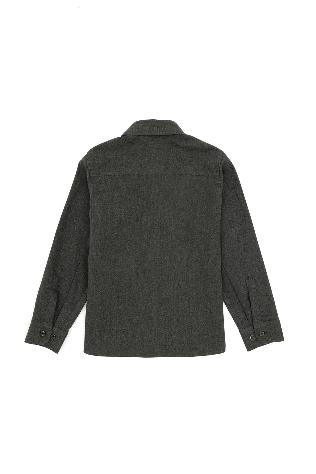 Темно-зеленая рубашка с длинным рукавом для мальчика - U.s. polo assn фото 3