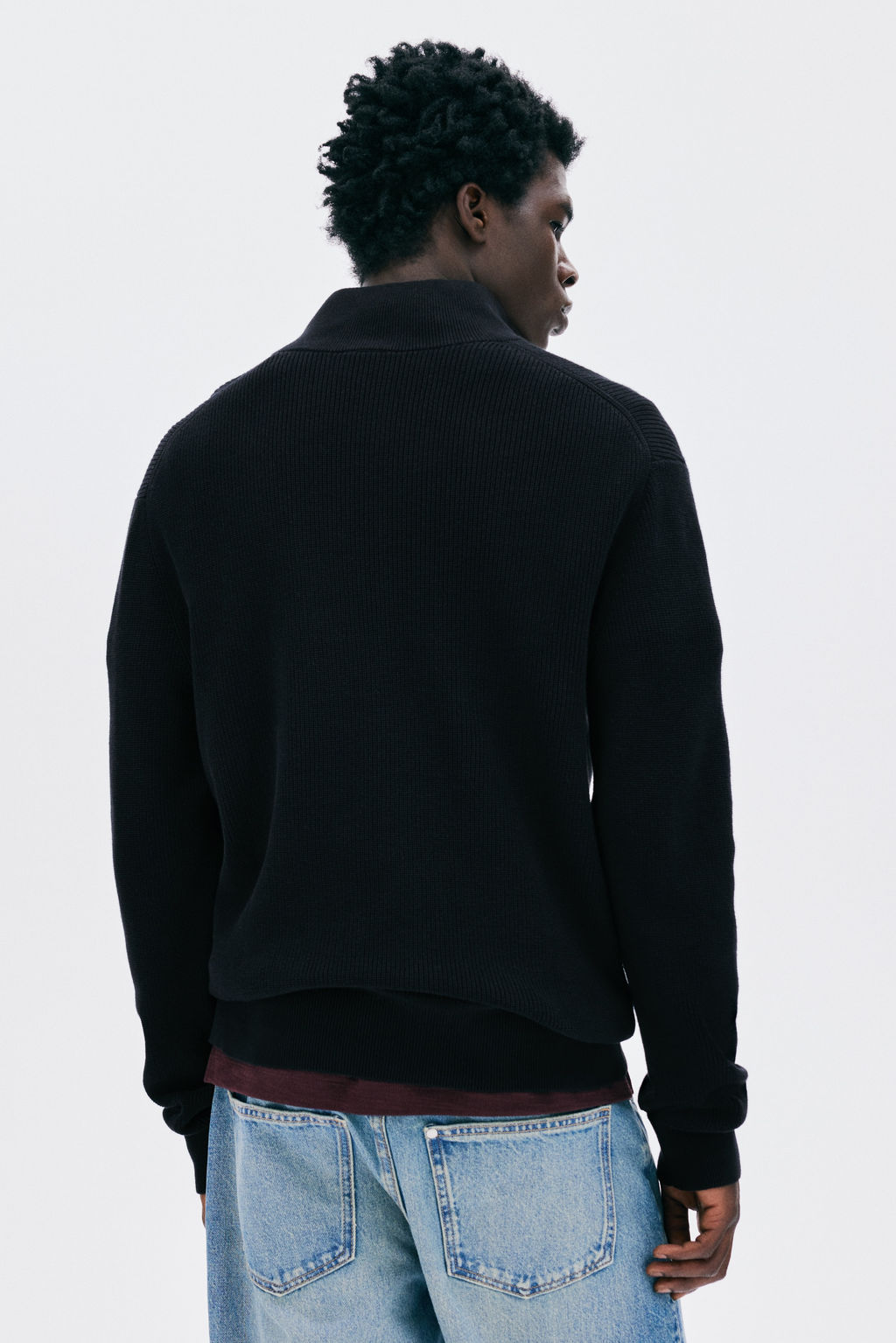 Jersey con media cremallera Regular Fit - H&m фото 8