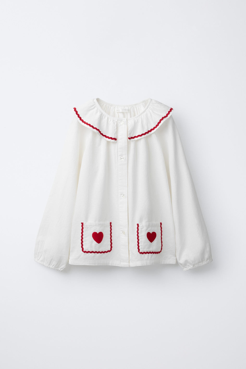 AGES 6-14/ SCALLOP AND HEART PYJAMAS - Zara фото 10