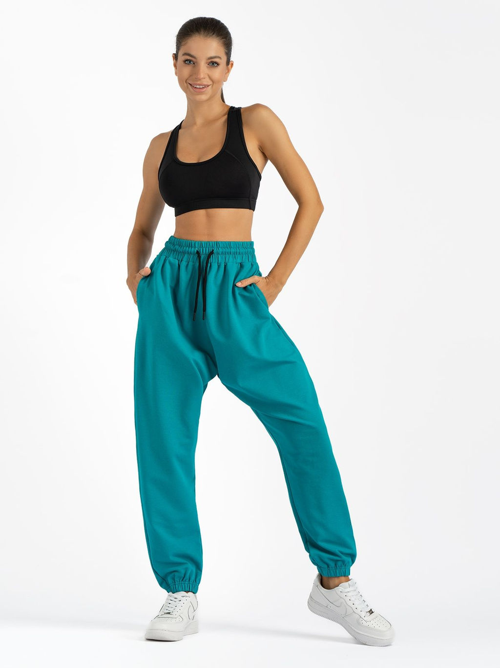 Брюки B.405 изумруд - Argo classic фото 9