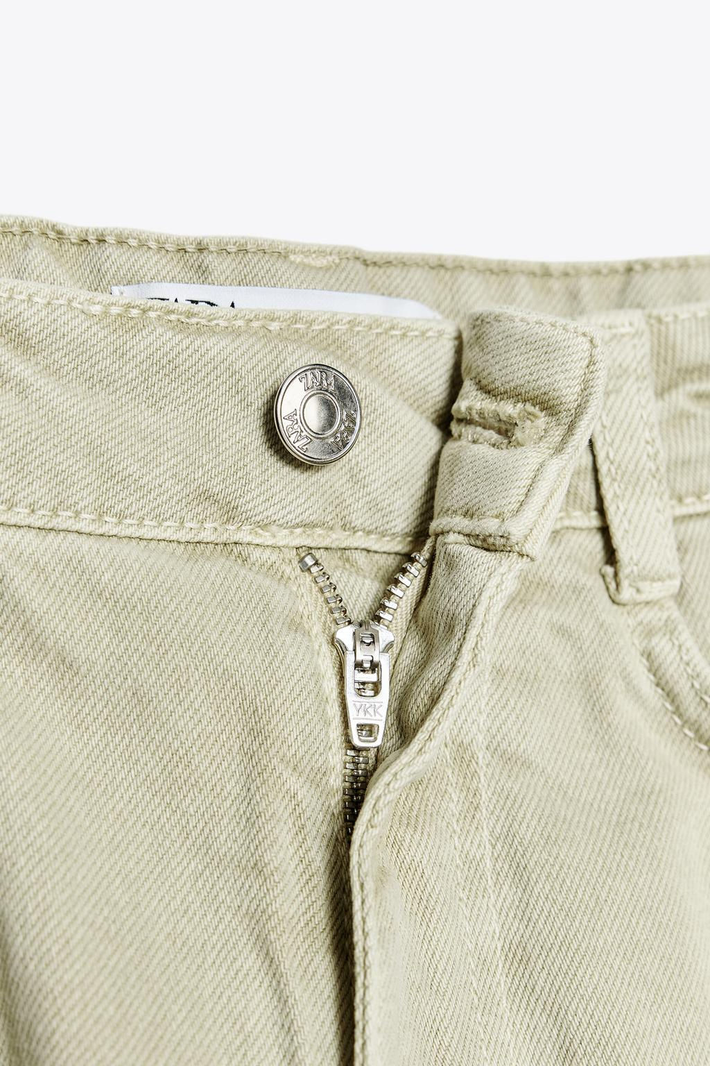 JEANS Z.02 STRAIGHT ANKLE HIGH-WAIST - Zara фото 9