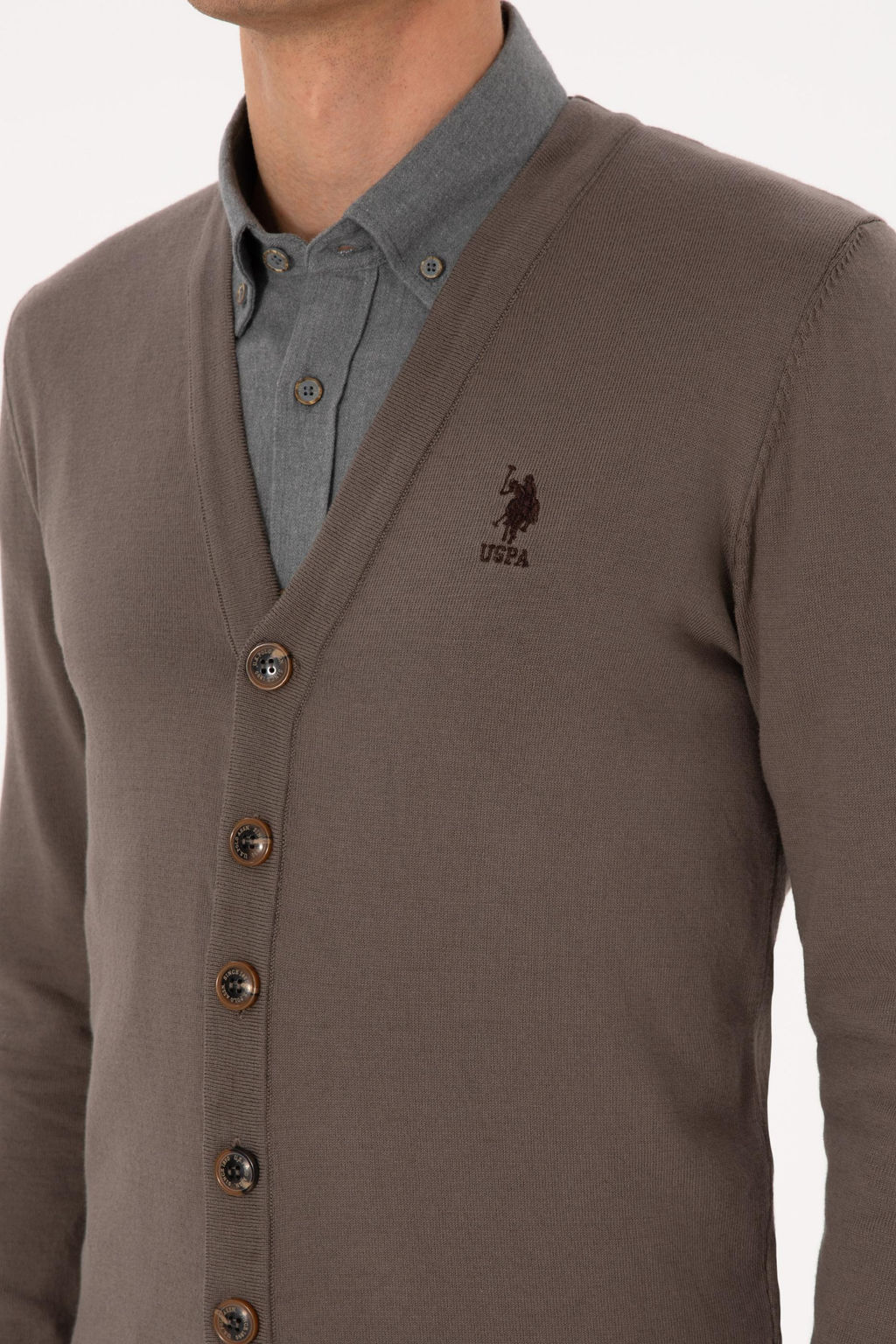 Erkek Vizon Basic Triko H_rka - U.s. polo assn фото 7