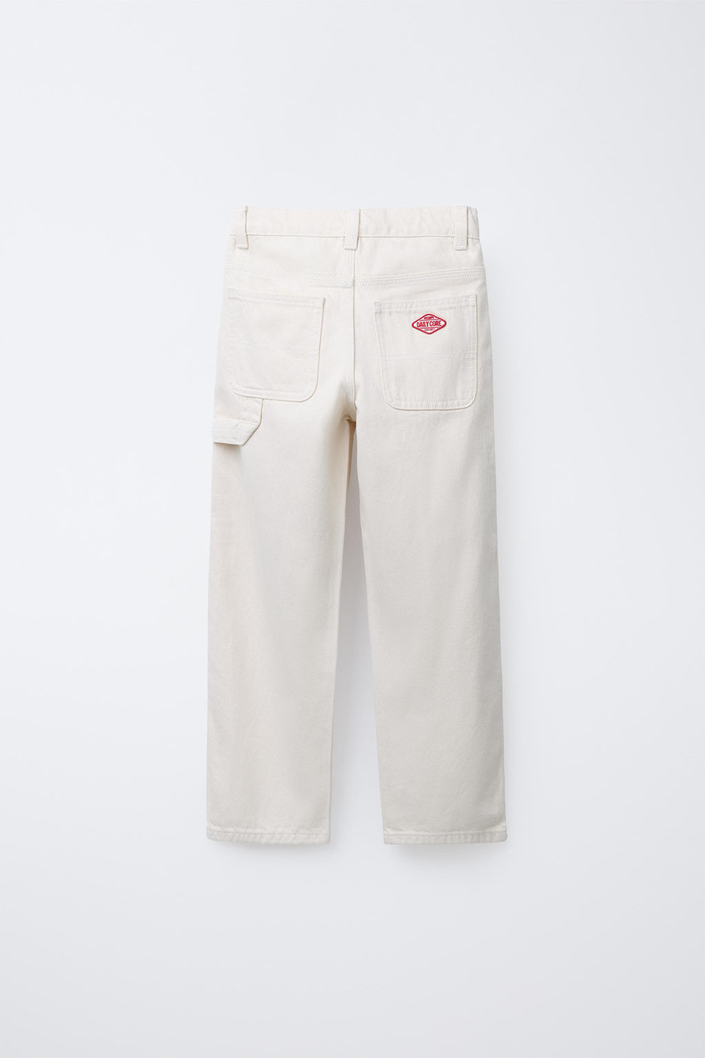 CARPENTER DENIM TROUSERS - Zara фото 2