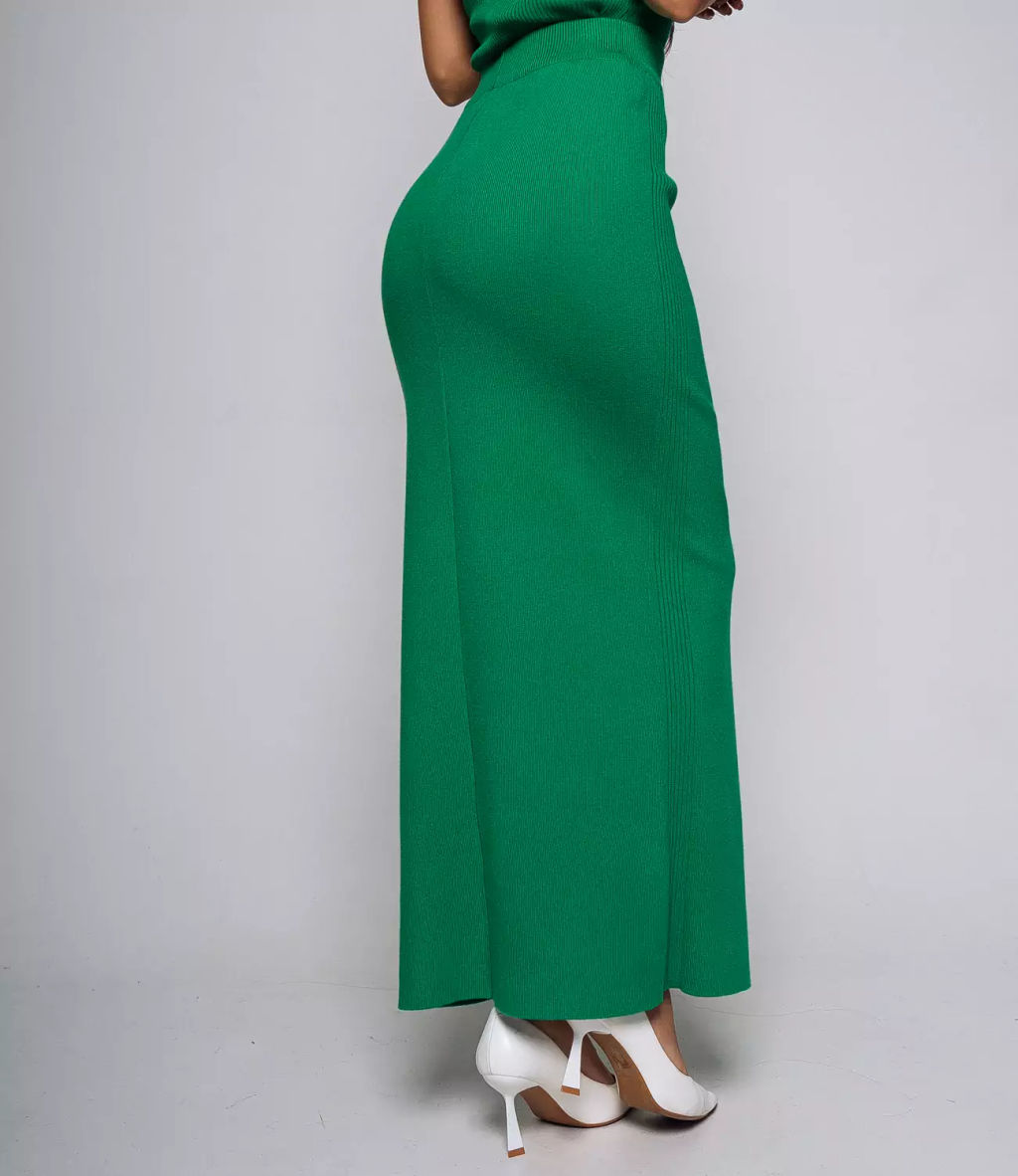 Юбка #КТ6806 (1), зелёный