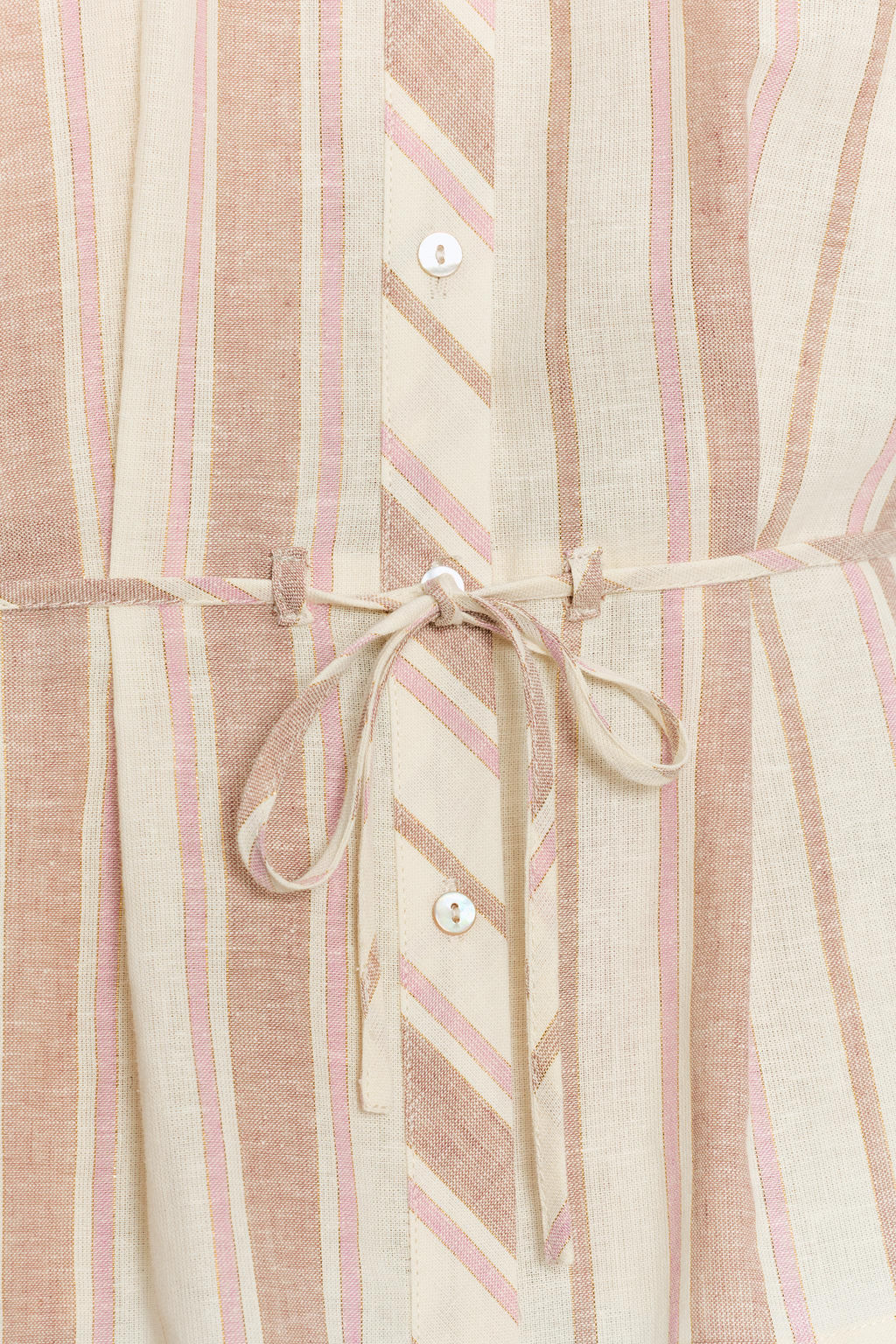 CAMISA RAYAS HILO METALIZADO / Multicolor - Zara фото 9