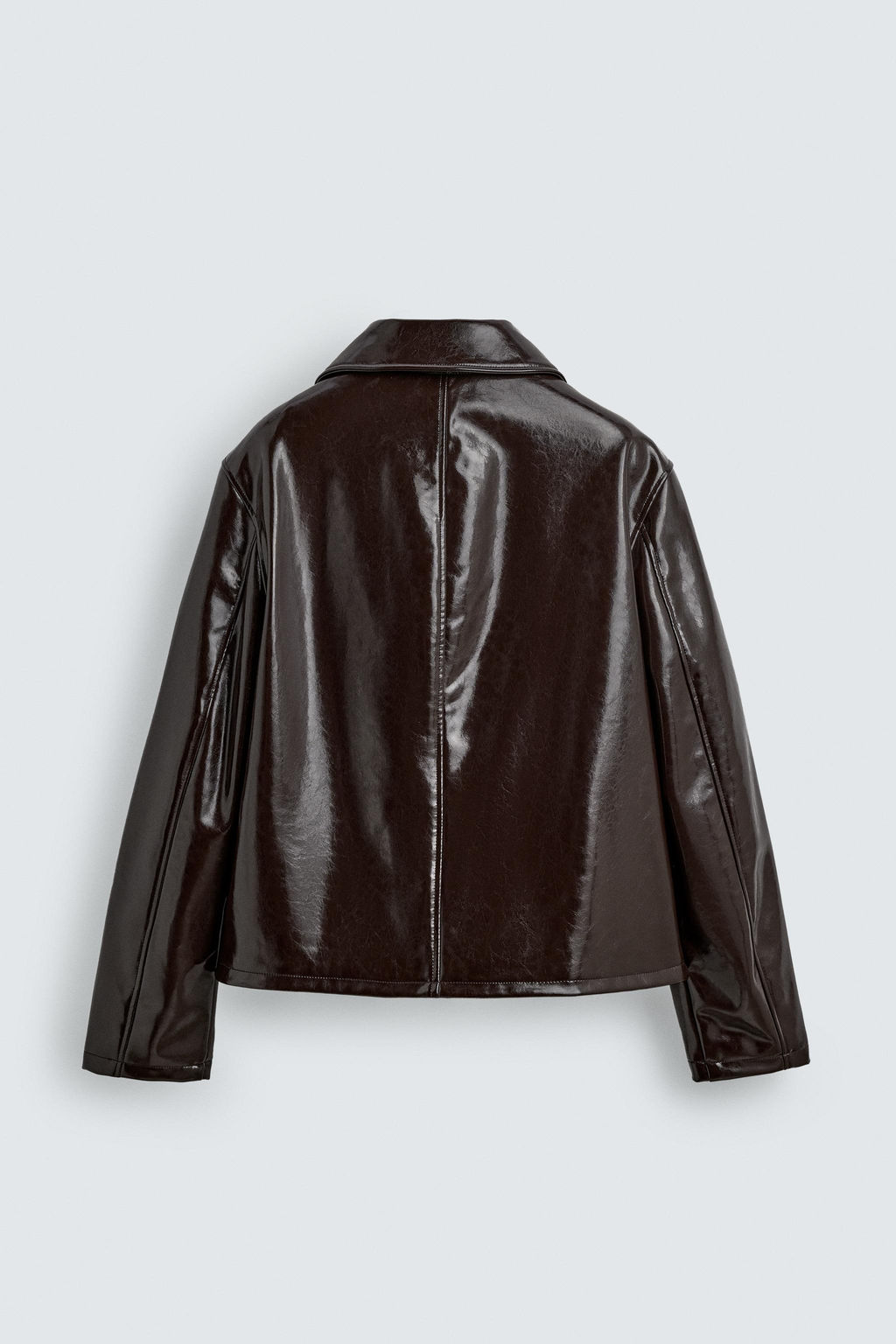 VINYL FINISH JACKET - Zara фото 7