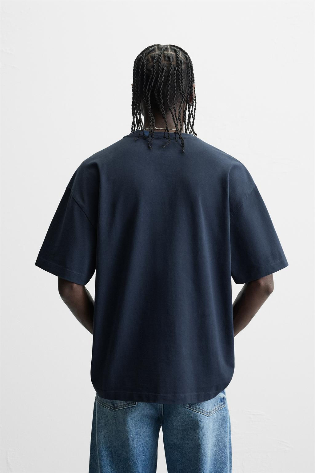 BASIC HEAVY WEIGHT T-SHIRT - Zara фото 33