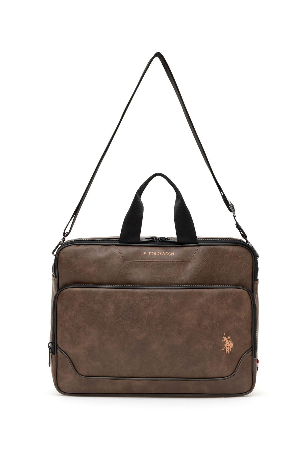 U. S. Polo Assn / Мужская черная сумка - U.s. polo assn фото 4