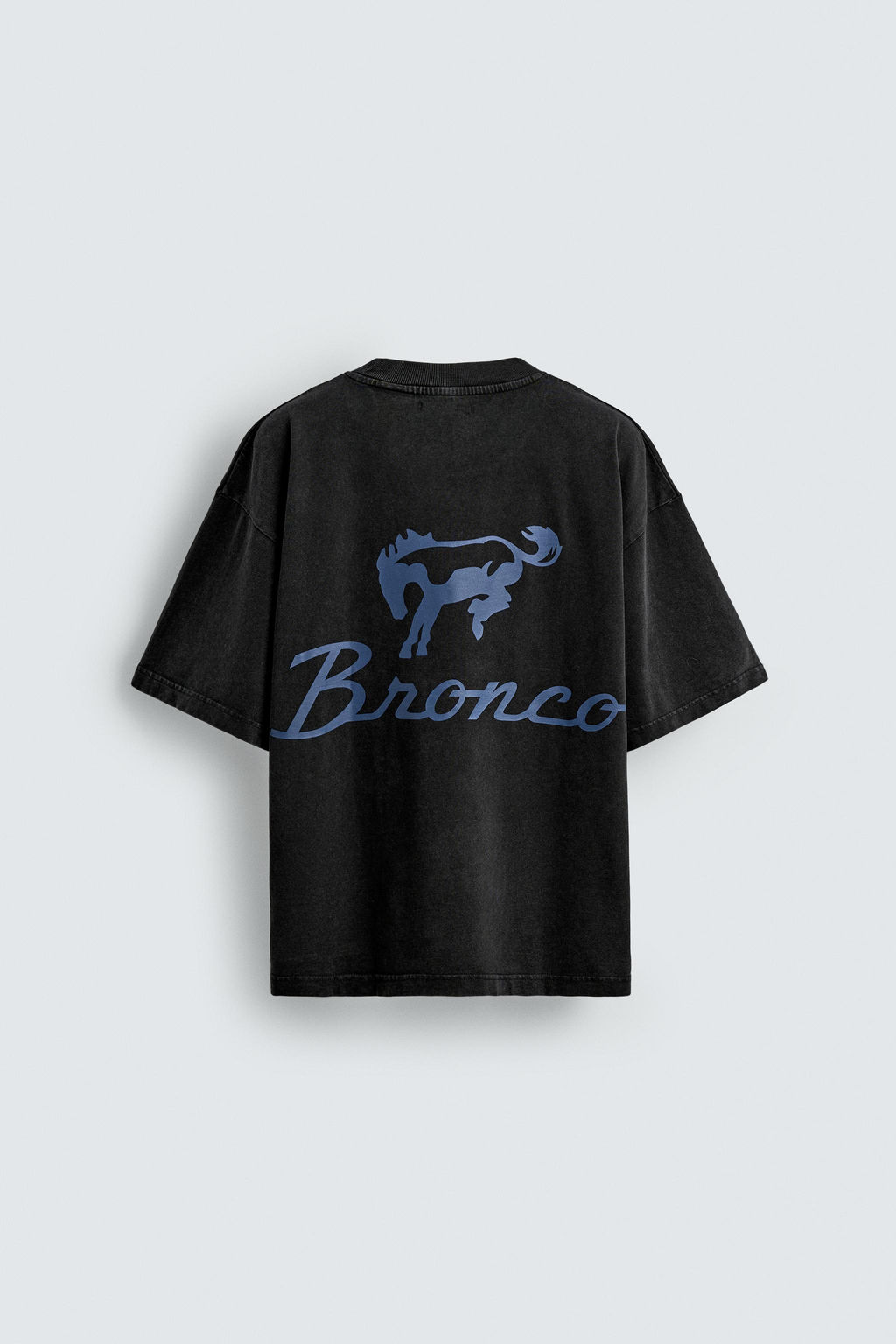 WASHED T-SHIRT WITH CONTRAST FORD  PRINT - Zara фото 8