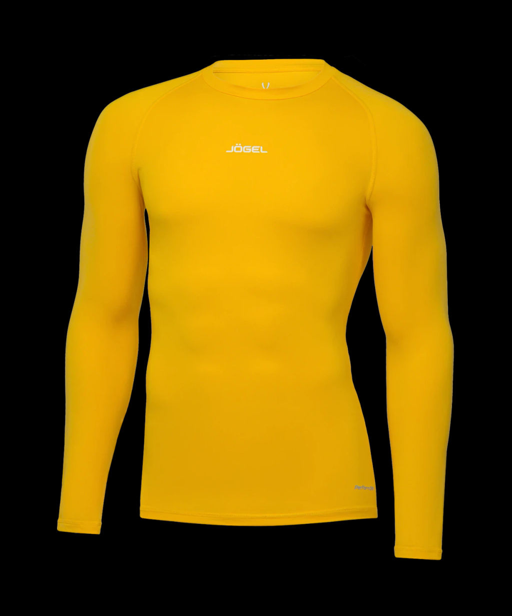 Футболка компрессионная с длинным рукавом JOGEL CAMP PerFormDRY Baselayer LS Tee, желтый  фото 2