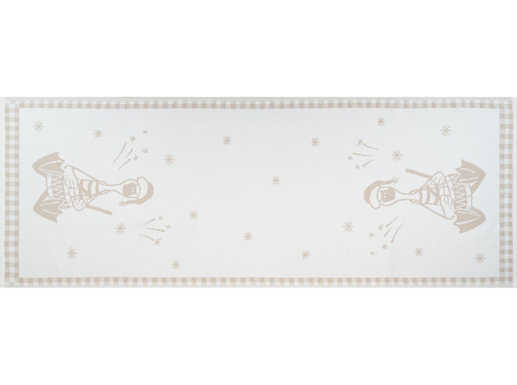 Полотенце х/б 9с23.111ж1 Гусь-заводила(ДТЭ лён) 50х140см